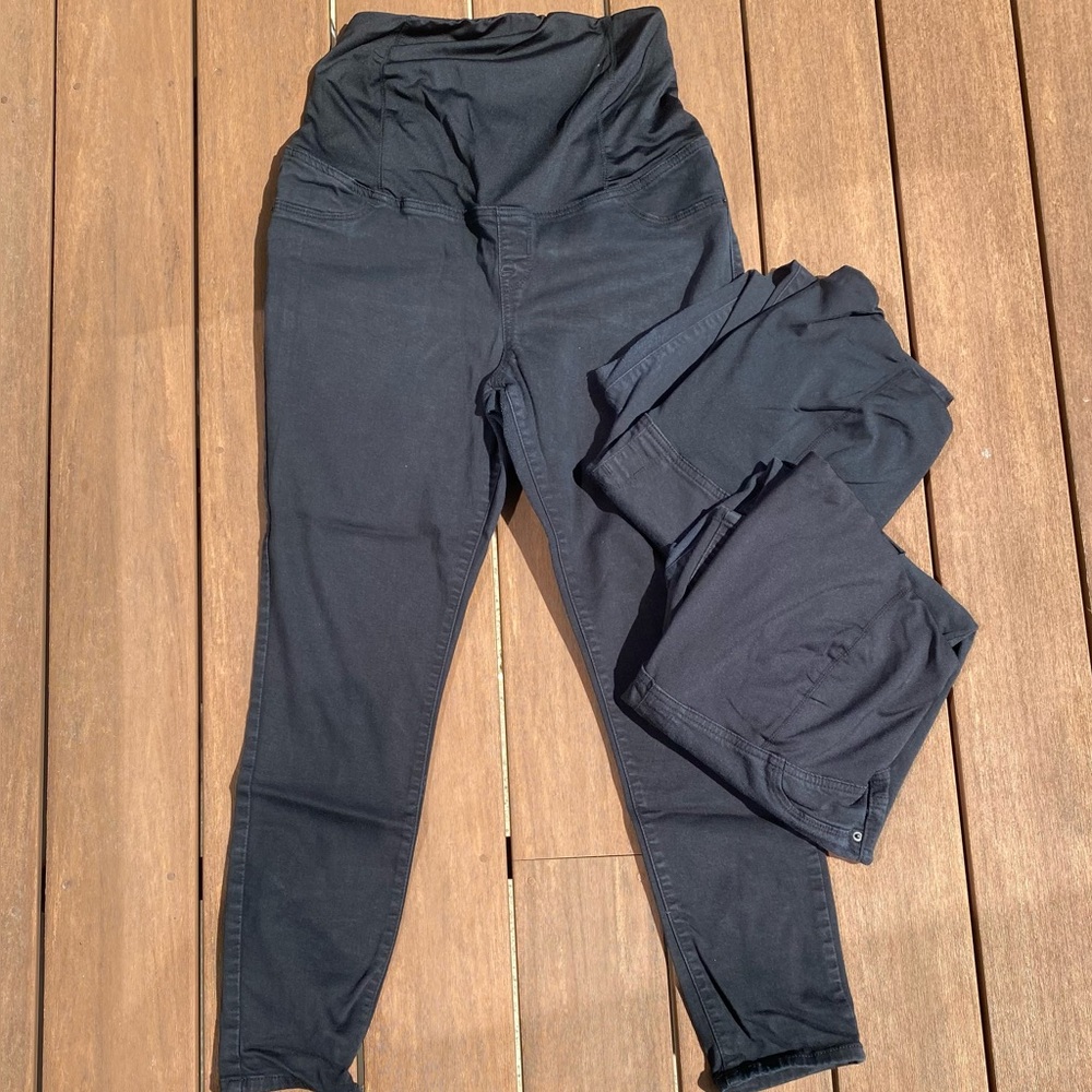Isabel Maternity by Ingrid & Isabel Black Skinny Jeans